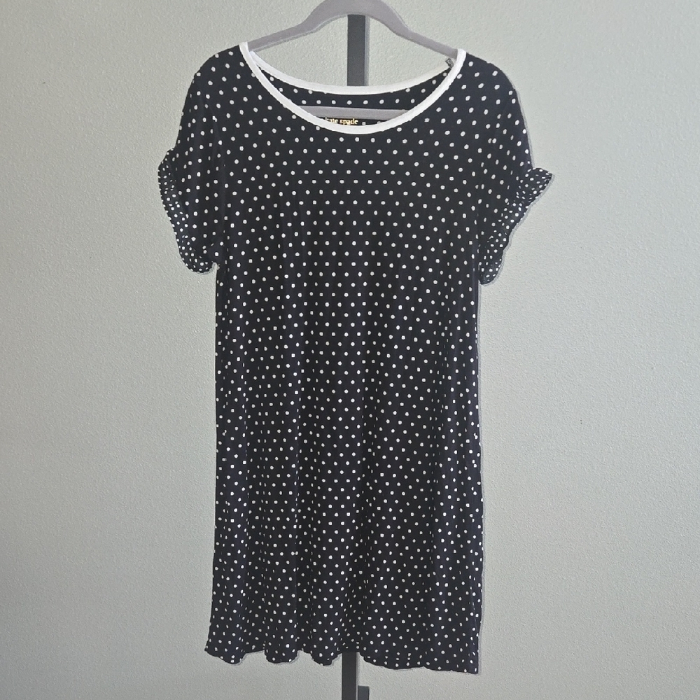 Kate Spade Black and White Polka Dot Dress